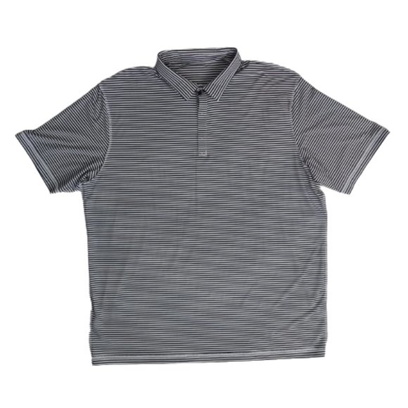 Striped Z-Line Polo, XXL, Black and White - Picture 14 of 14